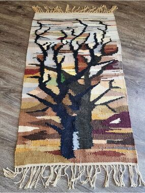 Handmade Tree Tapestry #2946